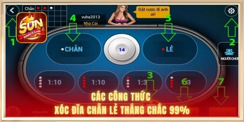 Công Thức Xóc Đĩa Chẵn Lẻ Đều Ăn Cho Newbie Tại SUNWIN 2 Các công thức xóc đĩa chẵn lẻ thắng chắc 99%