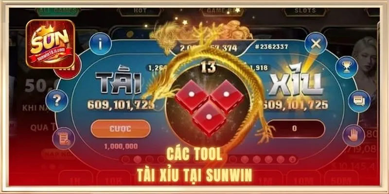 Tool Tài Xỉu Sunwin | Hướng Dẫn Cách Tải Chính Thống An Toàn 2 Các tool Tài Xỉu tại Sunwin