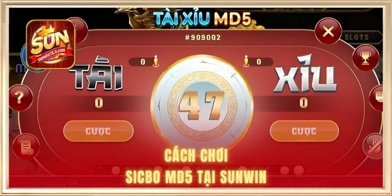 Tài Xỉu MD5 Tại SUNWIN - Trả Thưởng Minh Bạch, Công Bằng 2 Cách chơi sicbo MD5 tại SUNWIN