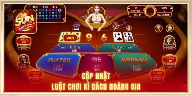 Xì Dách Hoàng Gia SUNWIN | Game Bài Bom Tấn Năm Mới 1 Cập nhật luật chơi xì dách hoàng gia