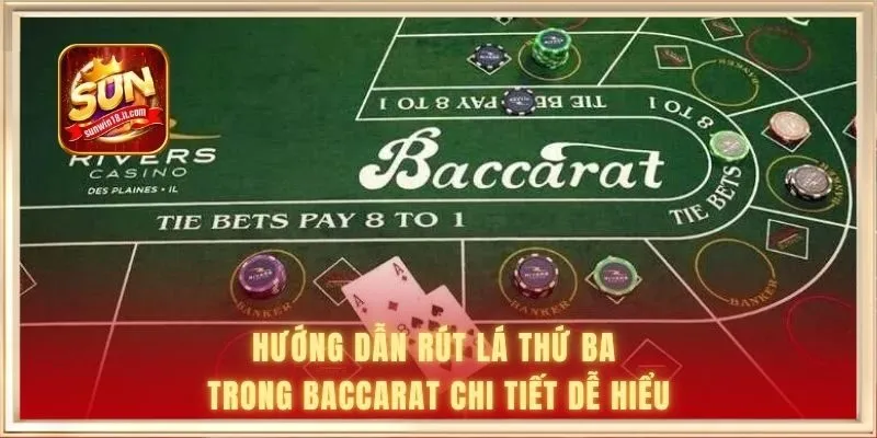 Hướng dẫn rút lá thứ ba trong Baccarat chi tiết dễ hiểu