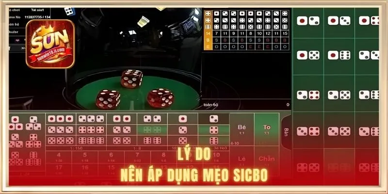 3 Mẹo Chơi Tài Xỉu Trên Điện Thoại Hiệu Quả, Dễ Áp Dụng 2 Lý do nên áp dụng mẹo sicbo