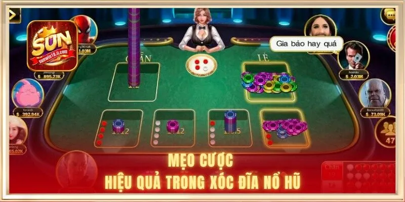 Xóc Đĩa Nổ Hũ Là Gì? Cách Chơi Tại Cổng Game Sunwin 3 Mẹo cược hiệu quả trong xóc đĩa nổ hũ