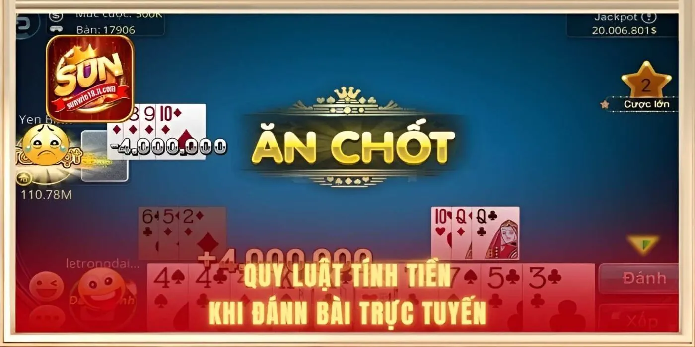Phỏm Tá Lả - Luật Chơi Chi Tiết Tại Cổng Game SUNWIN 2 Quy luật tính tiền khi đánh bài trực tuyến