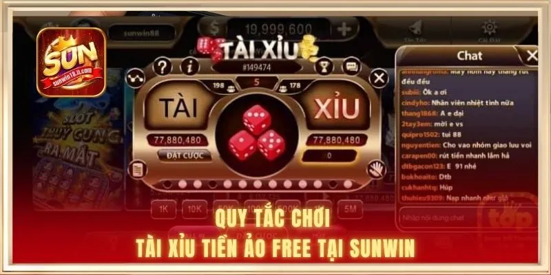 Tài Xỉu Tiền Ảo Free Là Gì? Cách Chơi & Lưu Ý Quan Trọng 2 Quy tắc chơi tài xỉu tiền ảo free tại SUNWIN